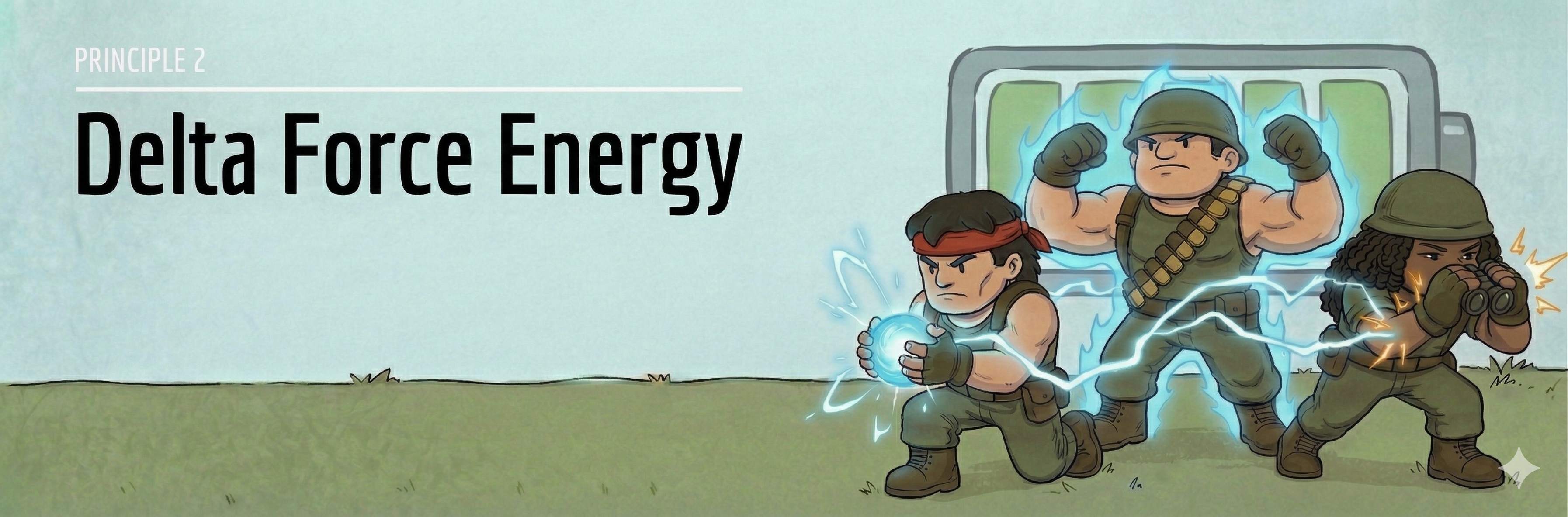 Principle 2: Delta Force Energy